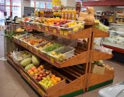 Фрукты и овощи в магазине "Тарелочка"